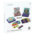 Meibeile 3-in-1 Early Learning Mosaic Pegboard & Math Suit