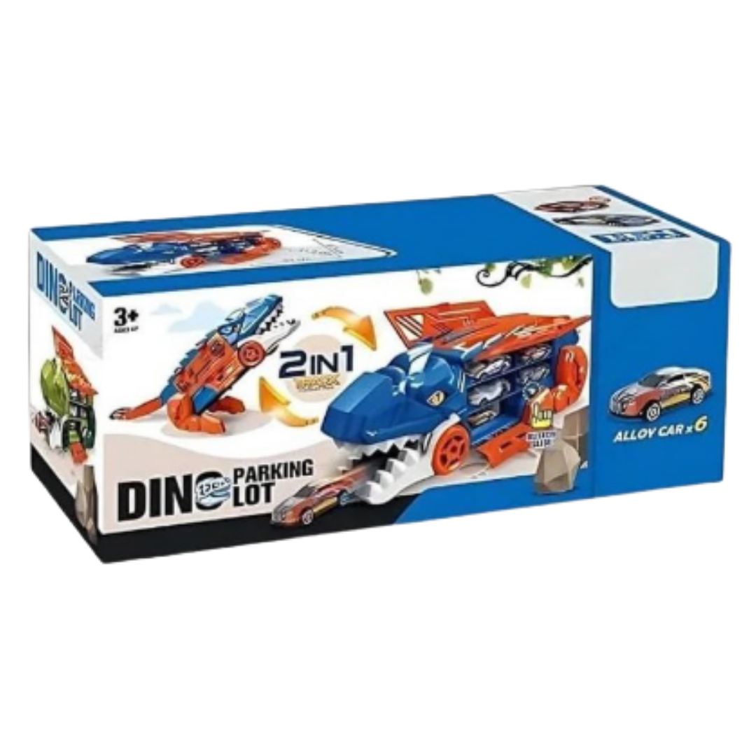 Six Six Zero 2-in-1 Fire Truck Deformation Track Set (Super Size 55")