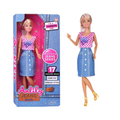 Anlily Fashion Girl Doll Jeans Series - Blonde in Denim Skirt