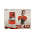 BSWT Kids Hanging Boxing Bag with Gloves (Red)