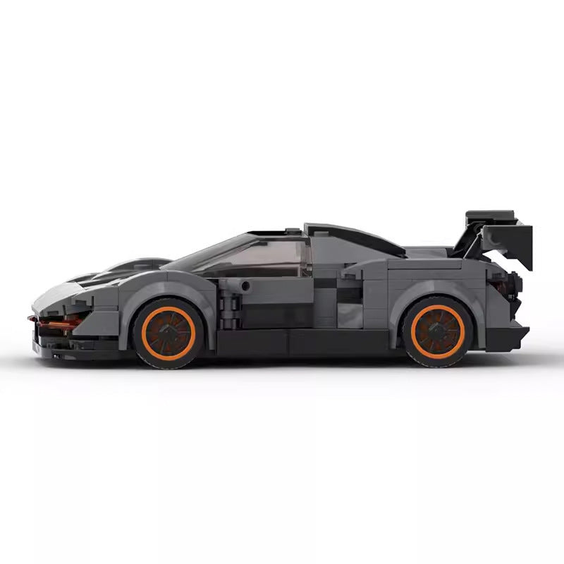 Building Block Toy Creative Super Sports Car Speed8 Grid Model