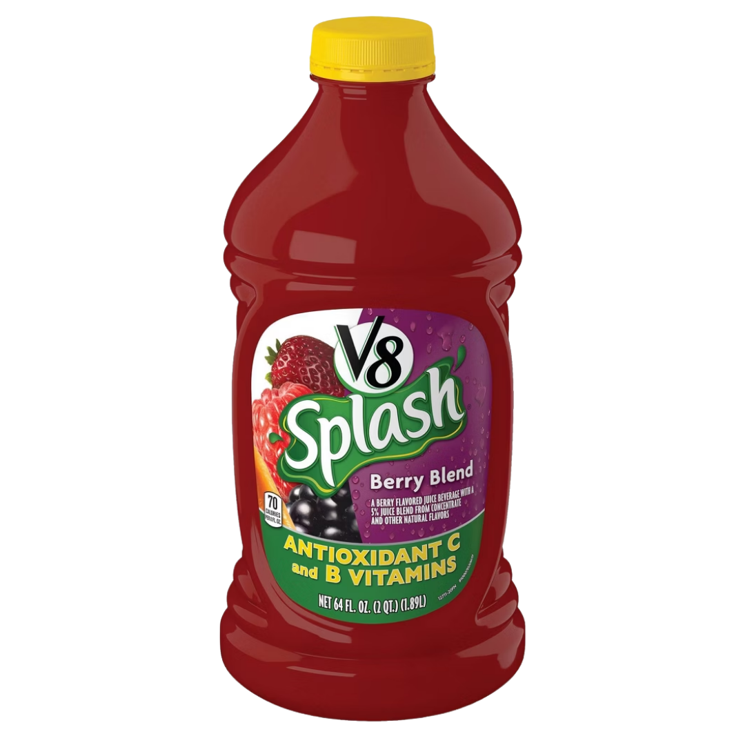 V8 Splash Berry Blend Flavored Beverage Unisex (64 oz)