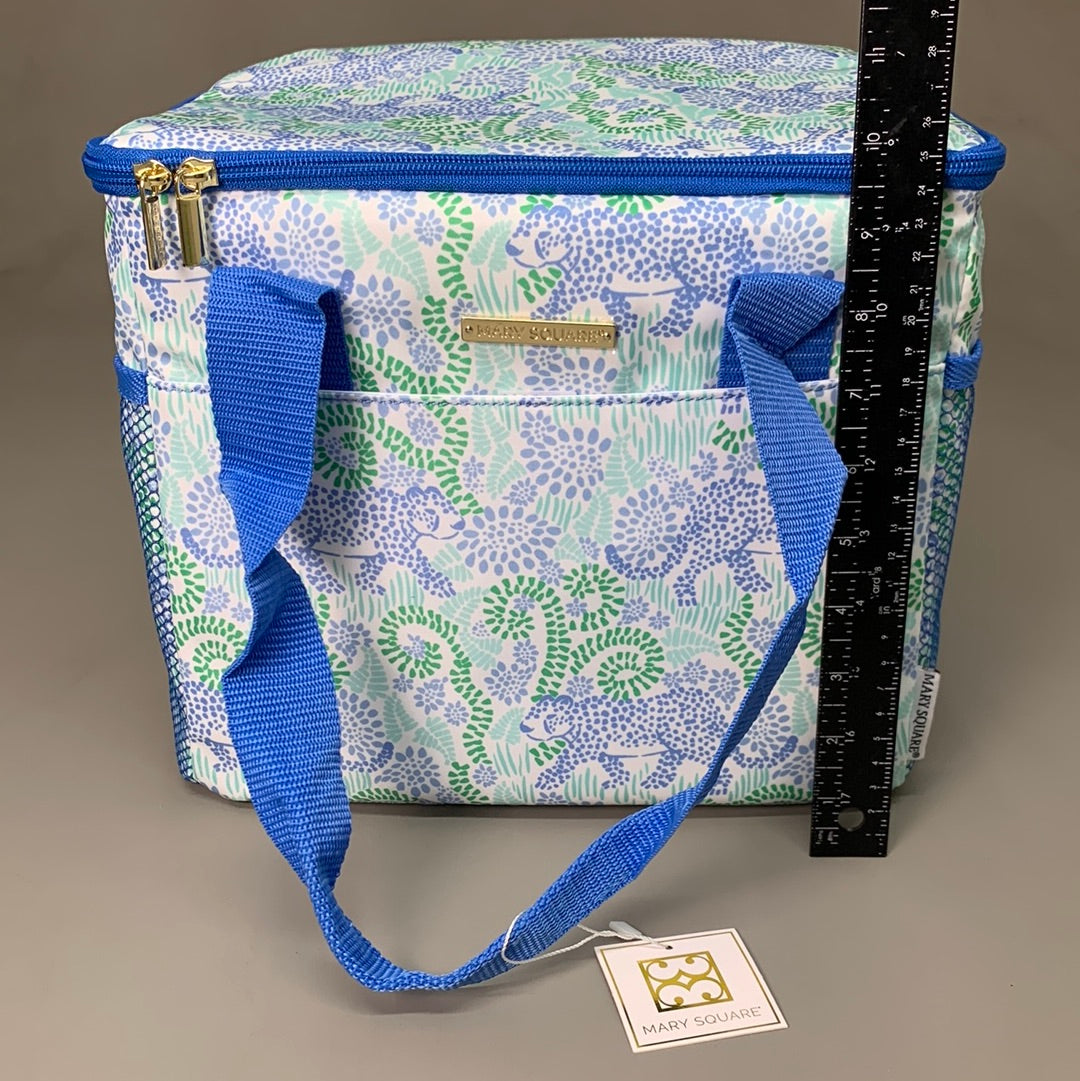 MARY SQUARE Cooler Tote Leak Resistant Insulated Jungle Lounge 43832