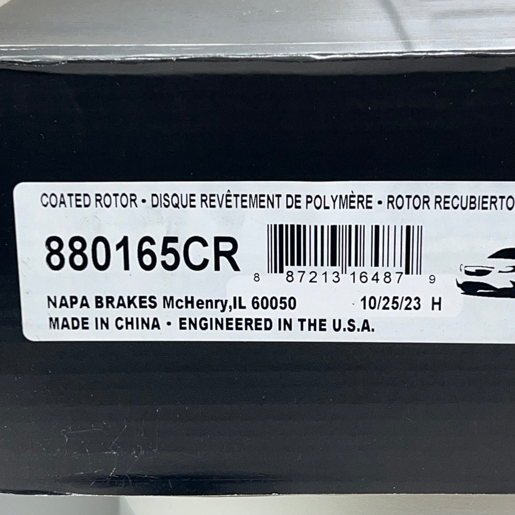 ADAPTIVE ONE Vented Cast Iron Poly Coated Rotor Chevrolet/Cadillac/GMC 880165CR