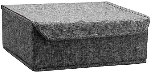 Collapsible Drawer Organizer with Lid for Underwear