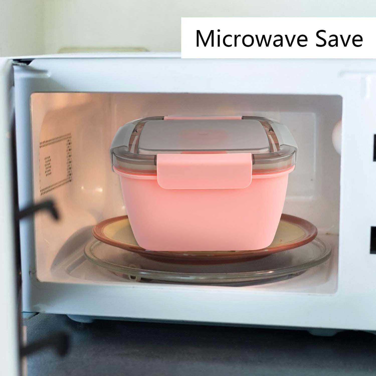 51oz Salad Bowl with Removable 3-Compartment Bento-Style Tray