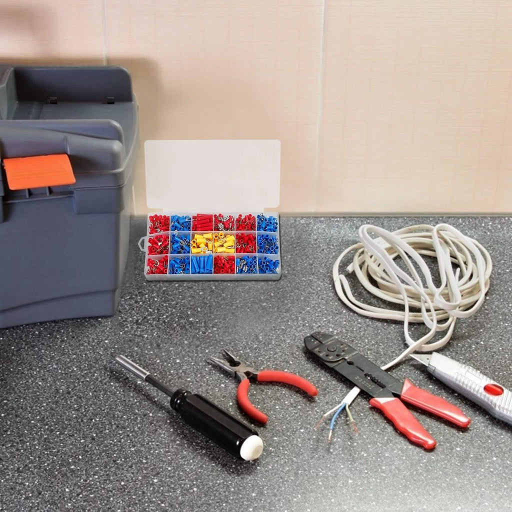520-Pieces: Insulated Electrical Wire Splice Terminal