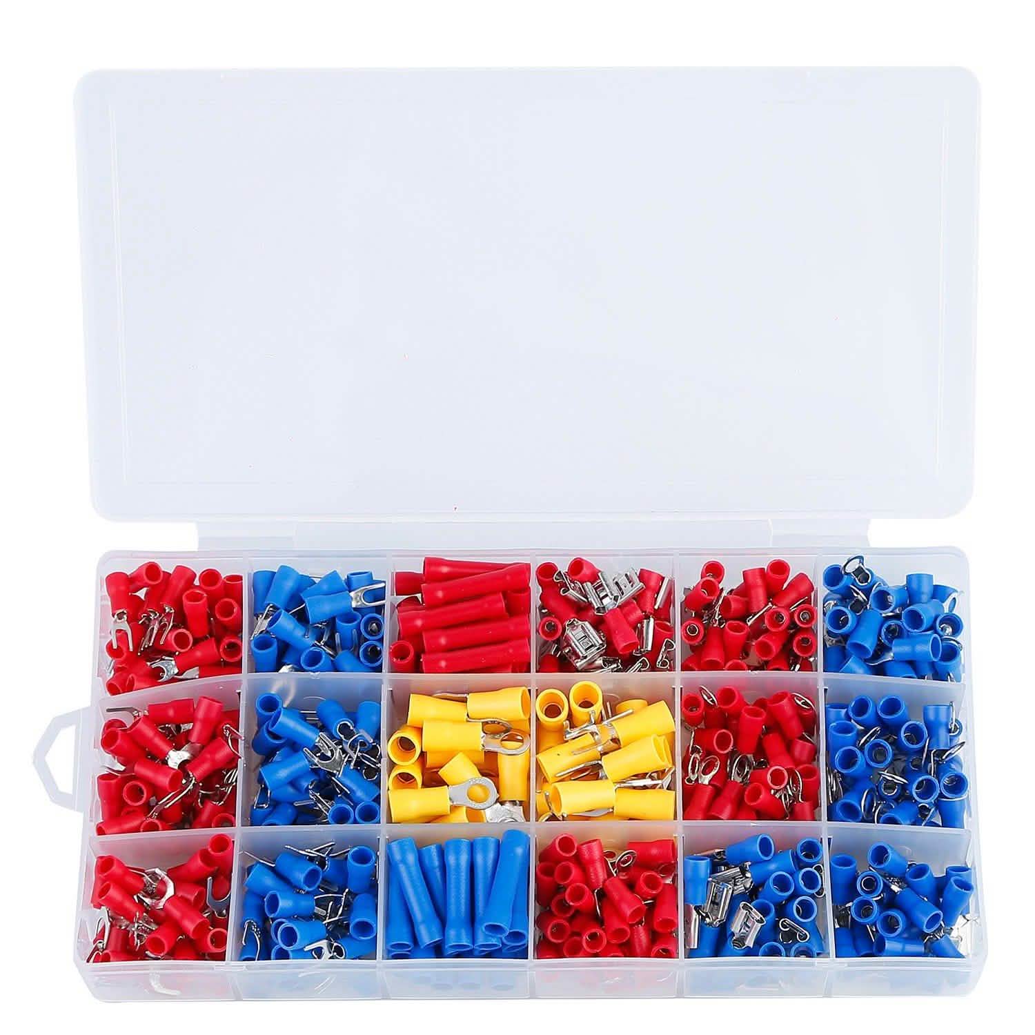 520-Pieces: Insulated Electrical Wire Splice Terminal