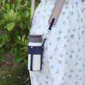 Outdoor insulated cup diagonal cup cover detachable woven shoulder strap bottle cover stainless steel kettle cover