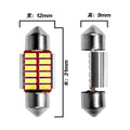 Festoon 31mm 36mm 39mm 42mm LED Bulb C5W C10W Super Bright 4014 SMD Canbus Error Free Auto Interior Doom Lamp Car Styling Light