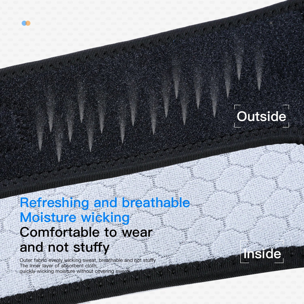 Outdoor fitness soccer bike elbow guard with spring support, breathable pressure fixing protective gear