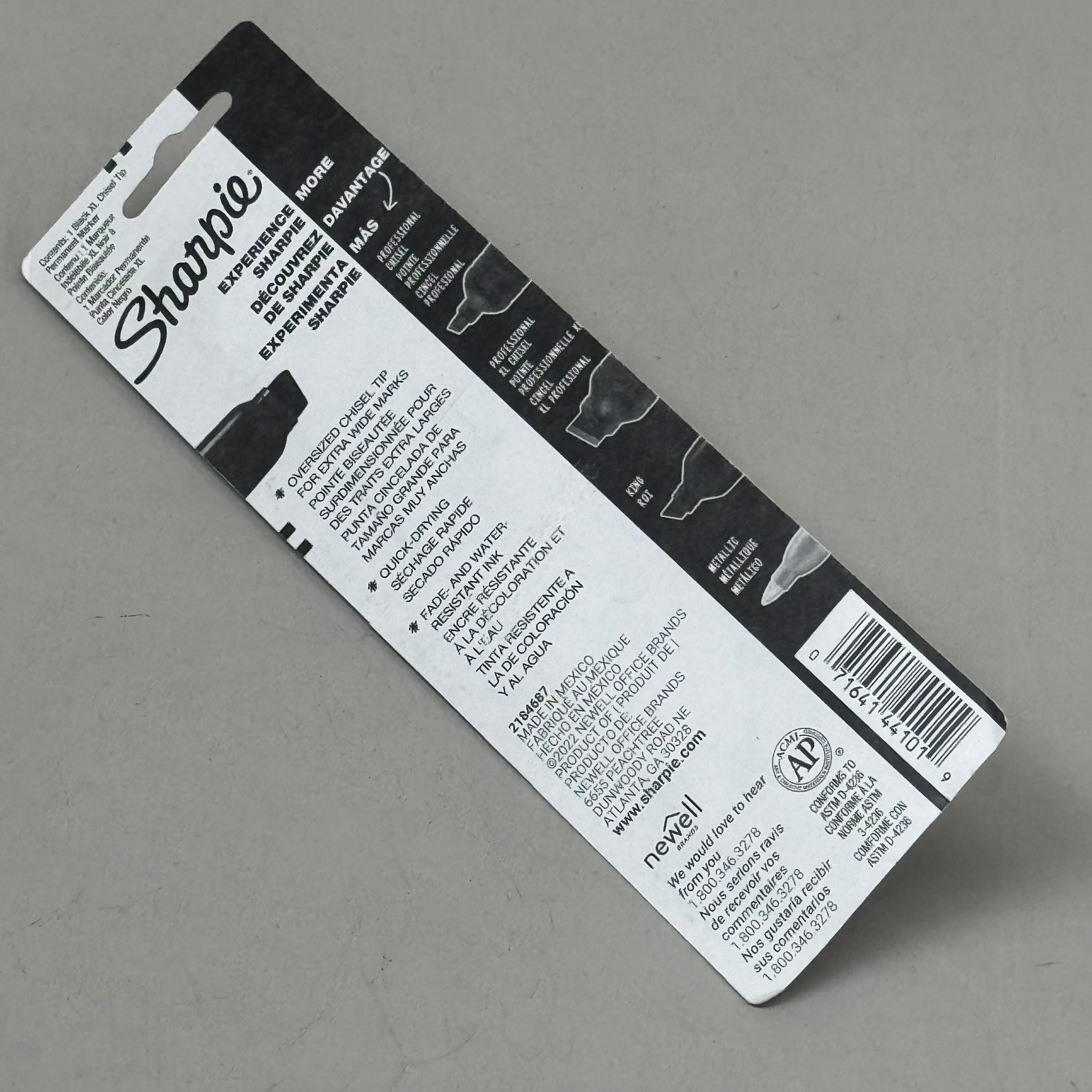 SHARPIE (2 PACK) Magnum Permanent Markers Marks through a Variety of Surfaces 203711