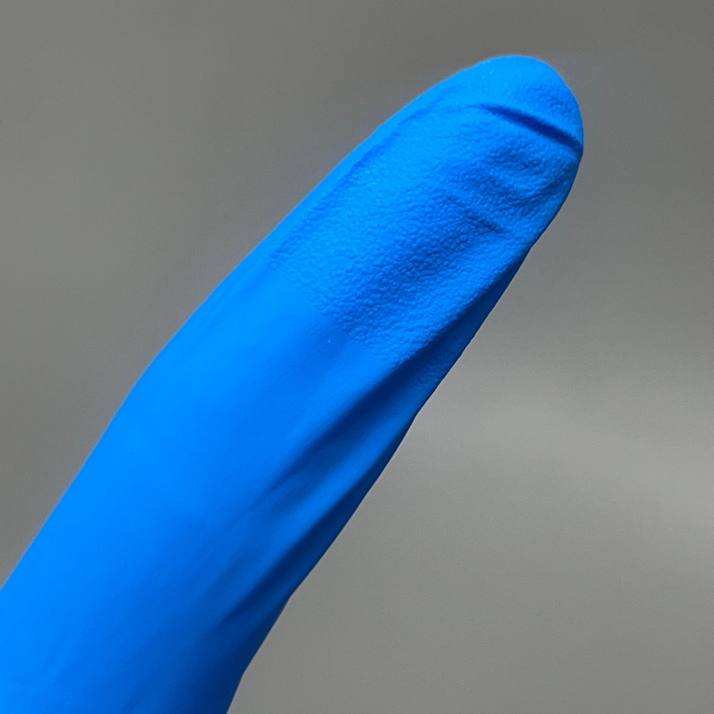 AMBITEX (100 Gloves) Nitrile Exam Gloves, Powder Free Size S N400 Series Blue