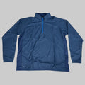 ADIDAS Deboss 1/4" Zip Men's Golf Sweatshirt Sz-2XL Navy Blue HA9118