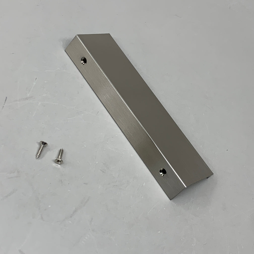 BERENSON (25 PACK) Bravo 112mm CC Brushed Nickel Edge Pull Aluminum 1061-4BPN-P