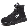 Men's Winter Safety Work Boots - Steel Toe Waterproof Insulated Construction Boots