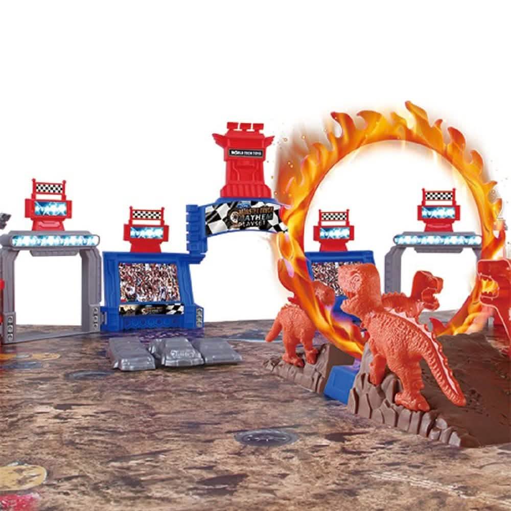 54-Piece: Monster Truck Mayhem Friction Play Set - 2-Pack Ford