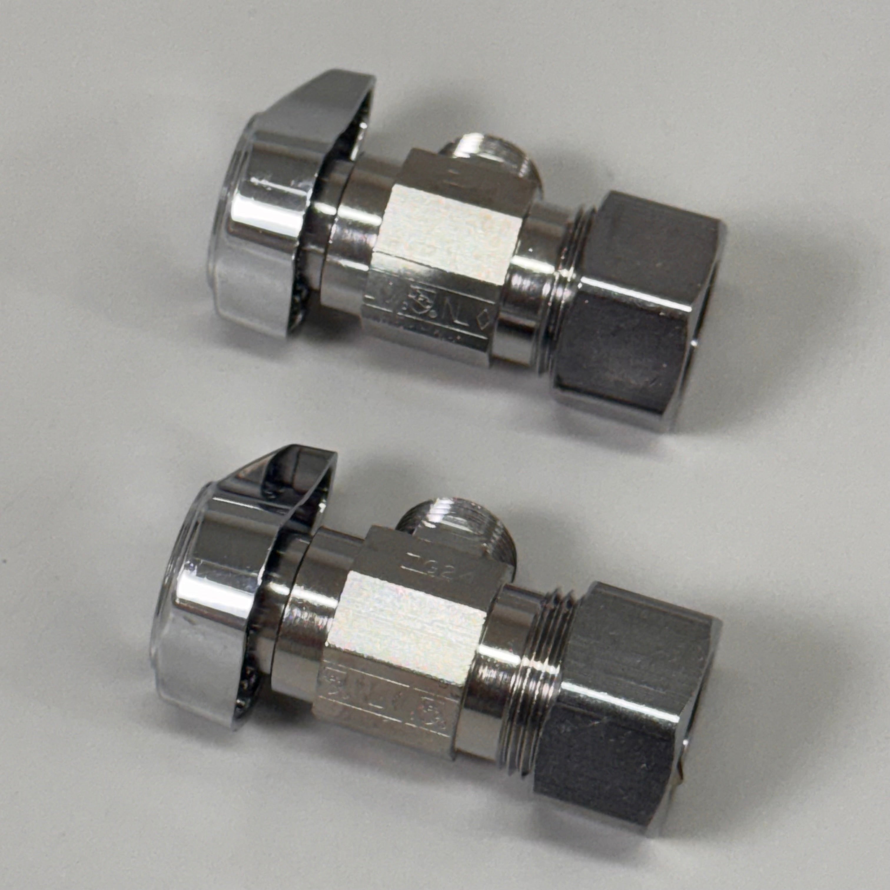 BRASSCRAFT (2 PACK) Angle Stop Valve 1/2" Compression Outlet 3/8" G2CR19L1XCB