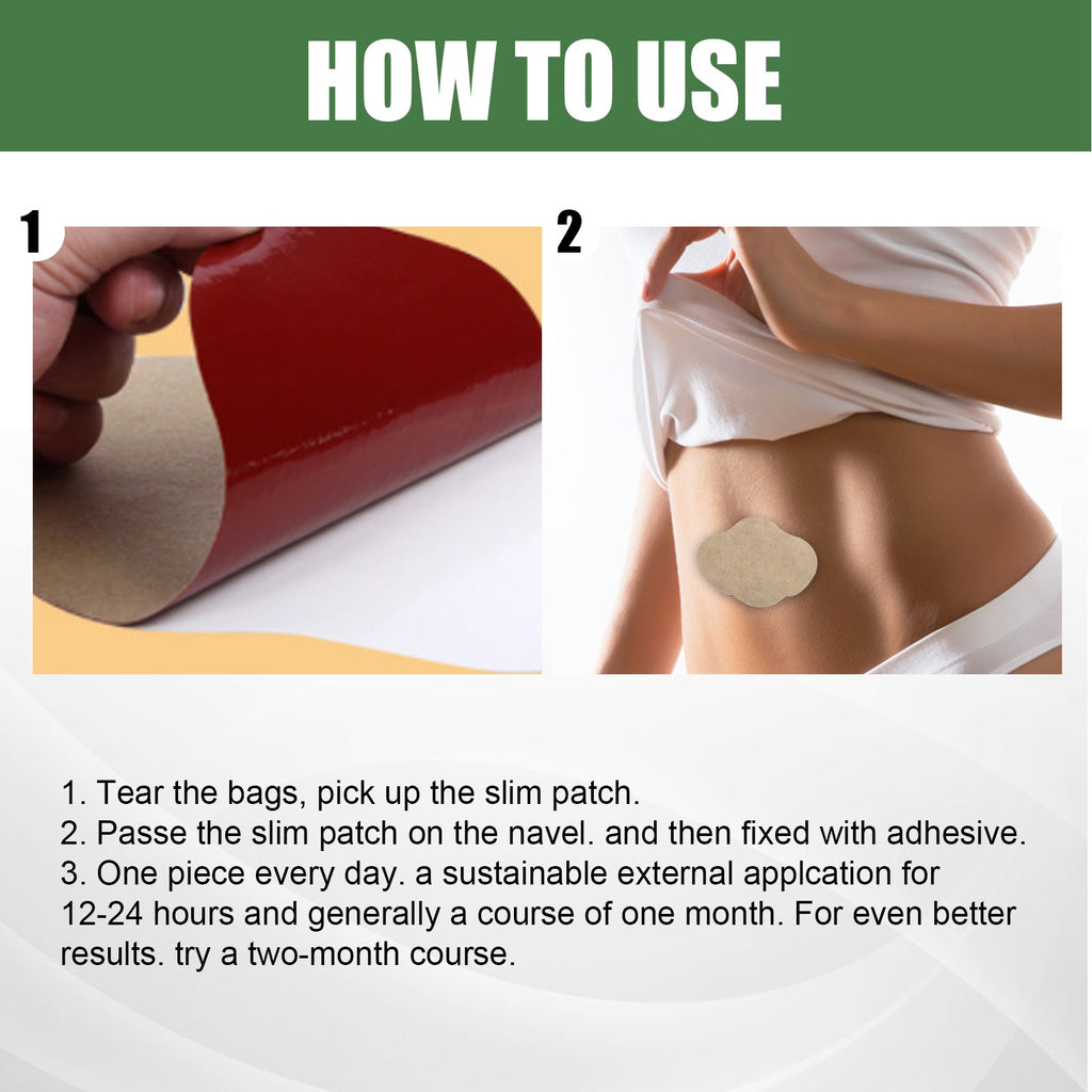 Wormwood Slimmed Belly Button Sticker, Slimming Firming and Shaping Belly Patch