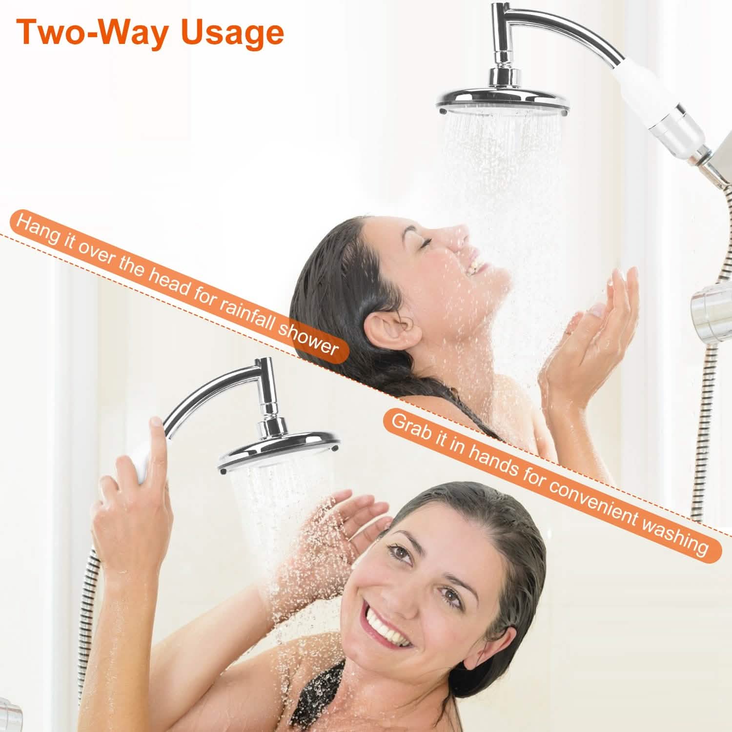 5.5-Inch High Pressure Shower Head