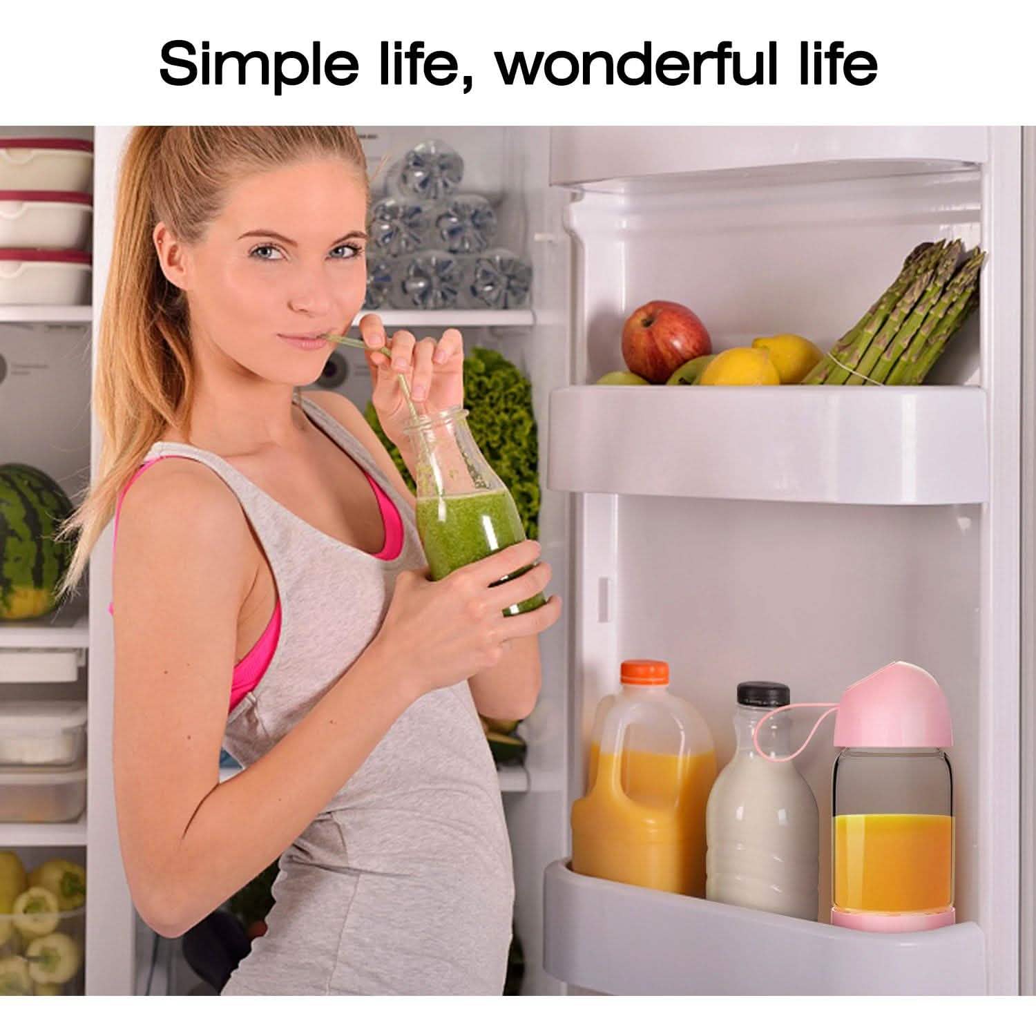 550ML USB Portable Mixer Rechargeable Juicer Fruit Blender Juicer Shaker Bottle
