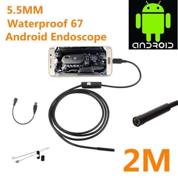 5.5mm Android Waterproof Endoscope