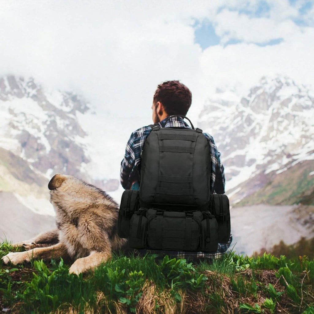 56L Military Tactical Backpack