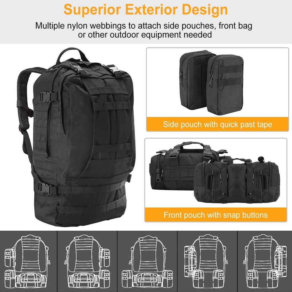 56L Military Tactical Backpack