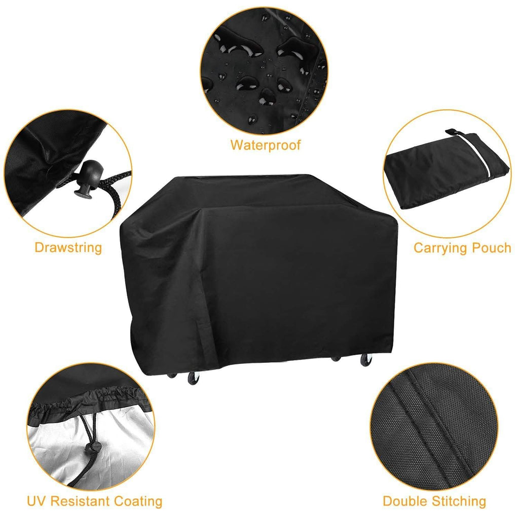 57-Inch Weather Resistant Barbecue Grill Cover