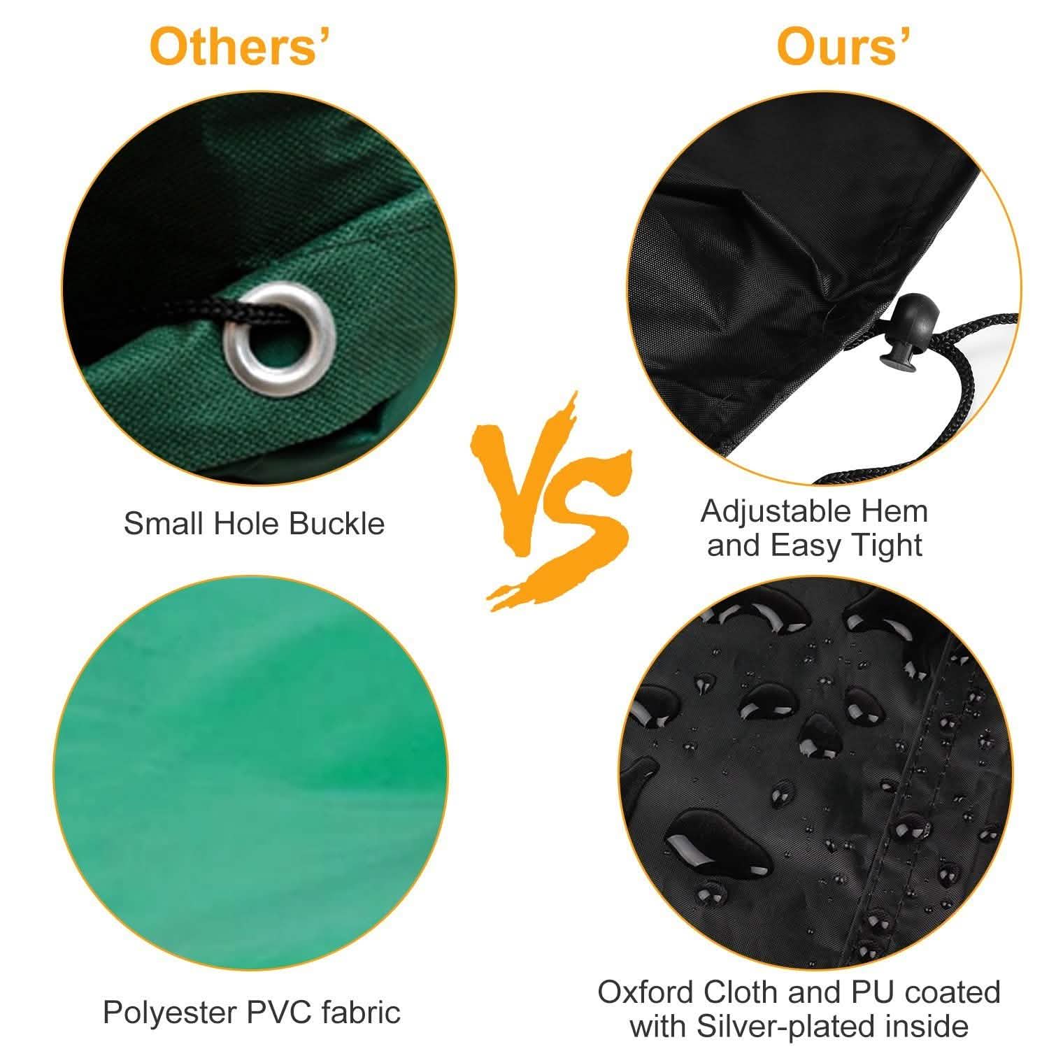 57-Inch Weather Resistant Barbecue Grill Cover