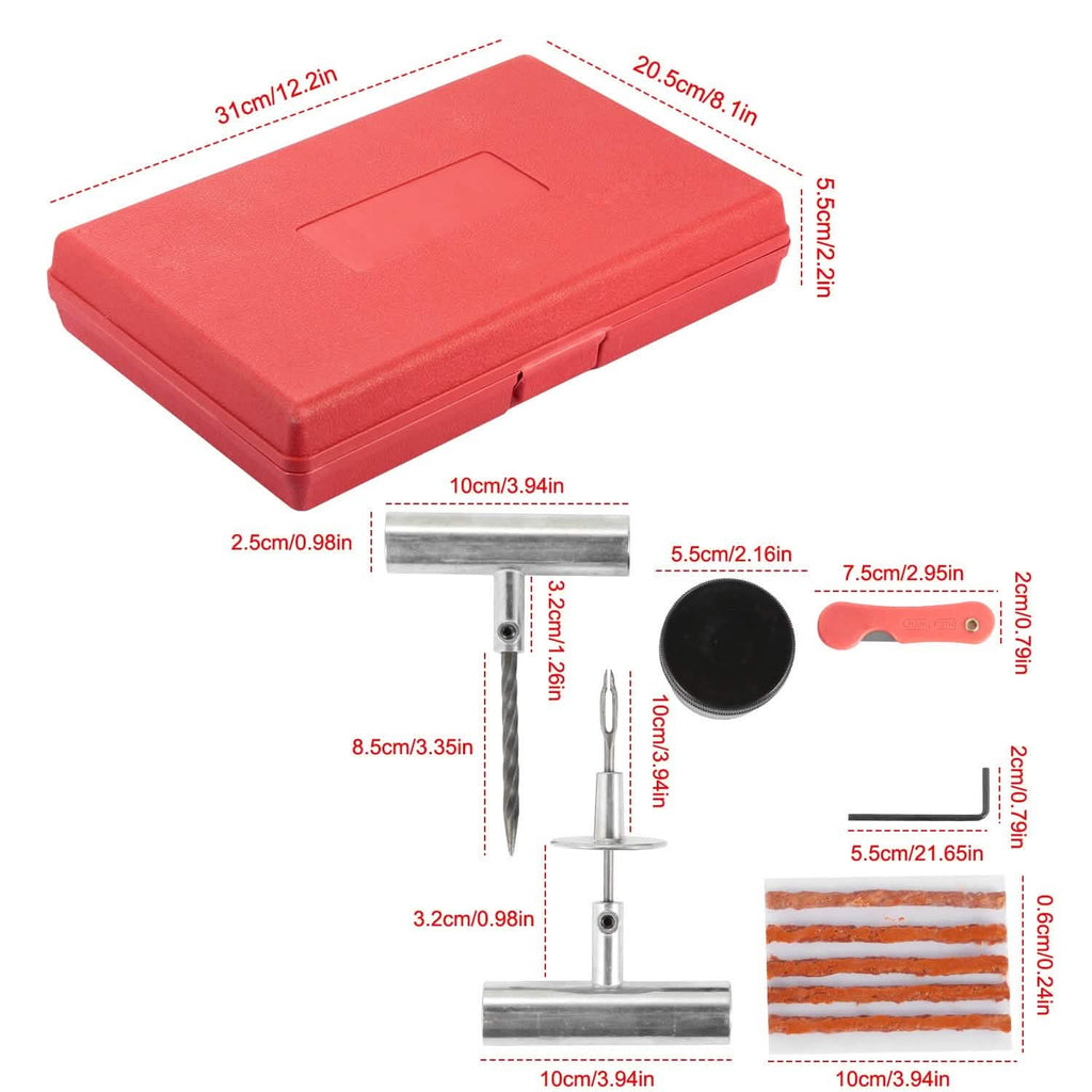 57-Piece: Universal Tire Repair Kit