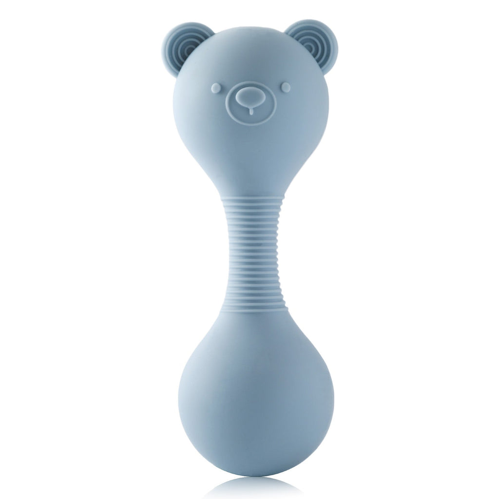 Silicone Sand Hammer Baby Grasping Nibbling Toy Enlightenment Music Sand Hammer Toy