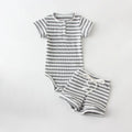 New Fashion Summer Round Neck Short Sleeves Blouse And Pants