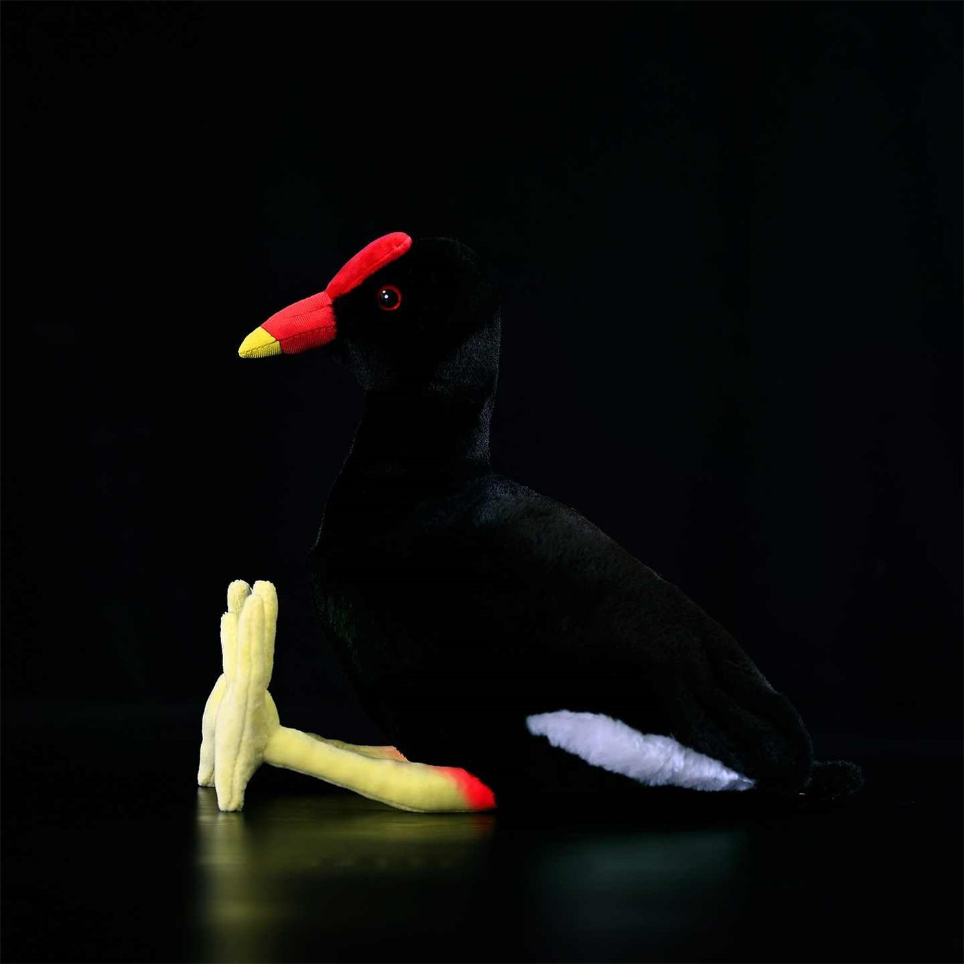 Black Water Chicken Plush Toy Red Bone Top