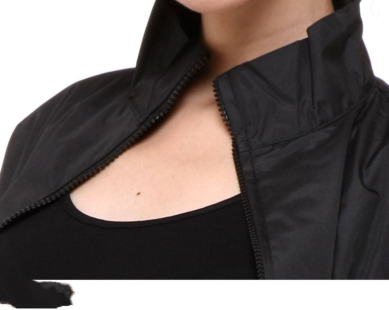 Men's Black Sweating Plus Size Exercise Suit