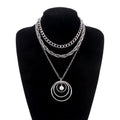 New Product Special-shaped Pearl Necklace Female Versatile Multi-layer Small Hole Chain