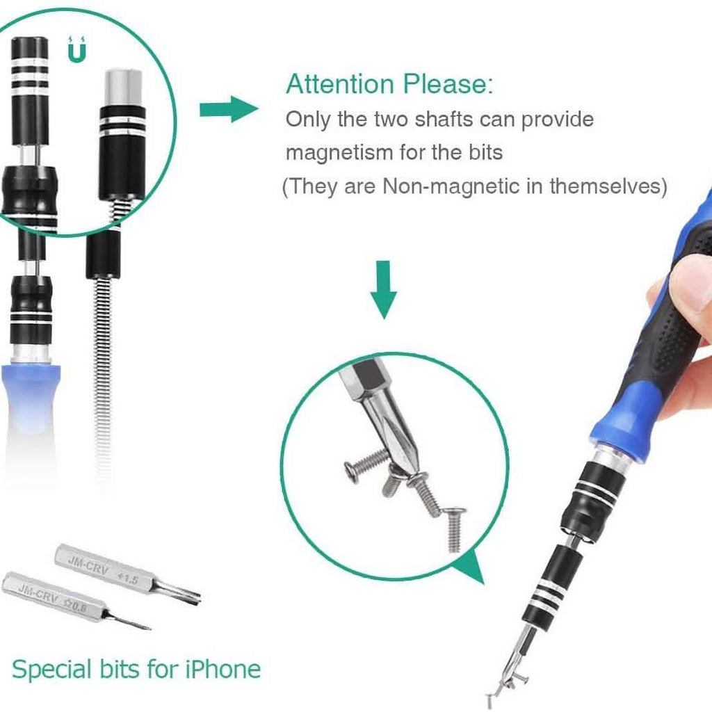 59-in-1 Precision Screwdriver Bits Set