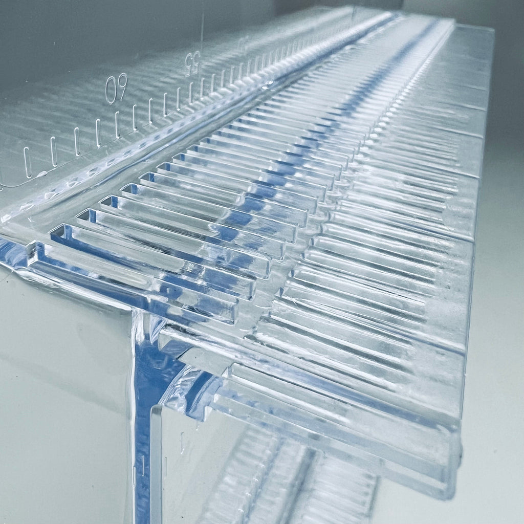 SIFFRON Merchandising Display Ulta Tiered Shelf Containers Clear 15 Pack 7809330930