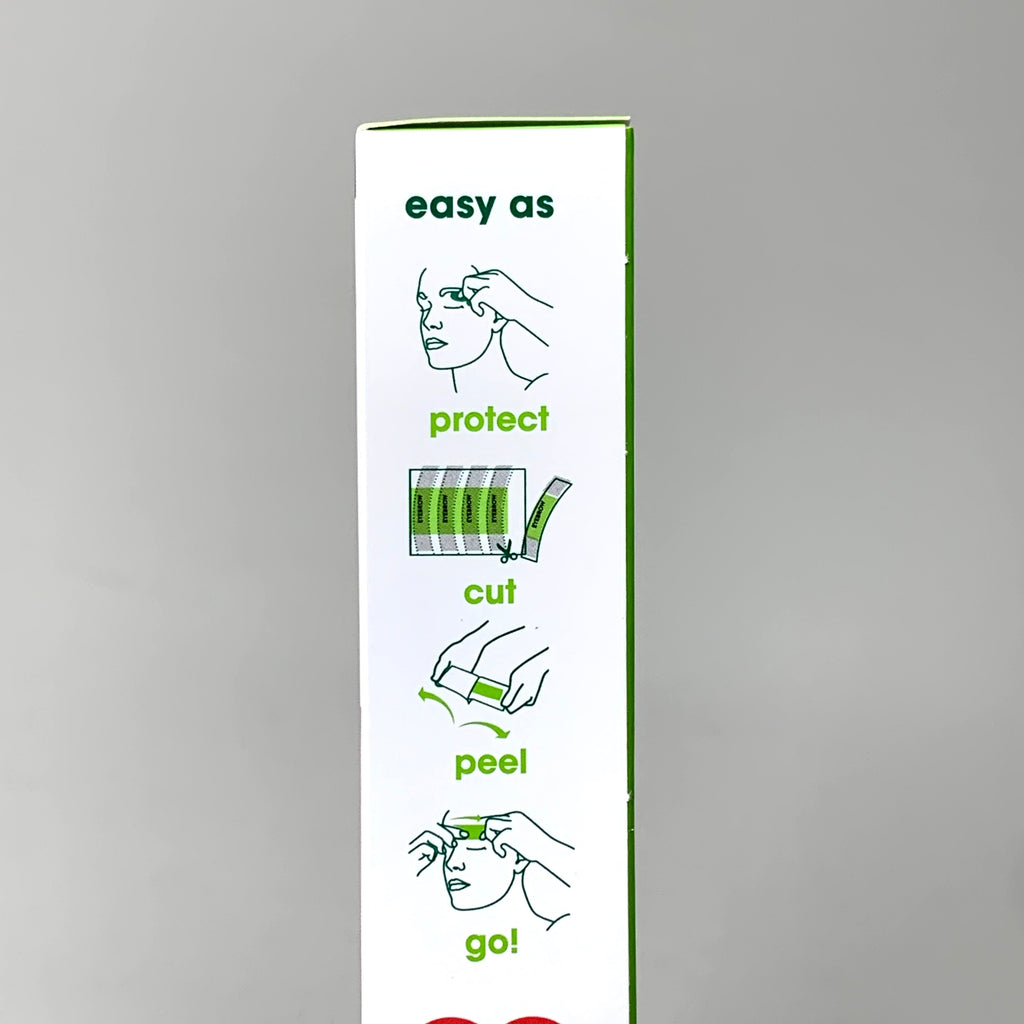 NADS 3 PK Eyebrow Wax Strips 6 Strips 6525EN06