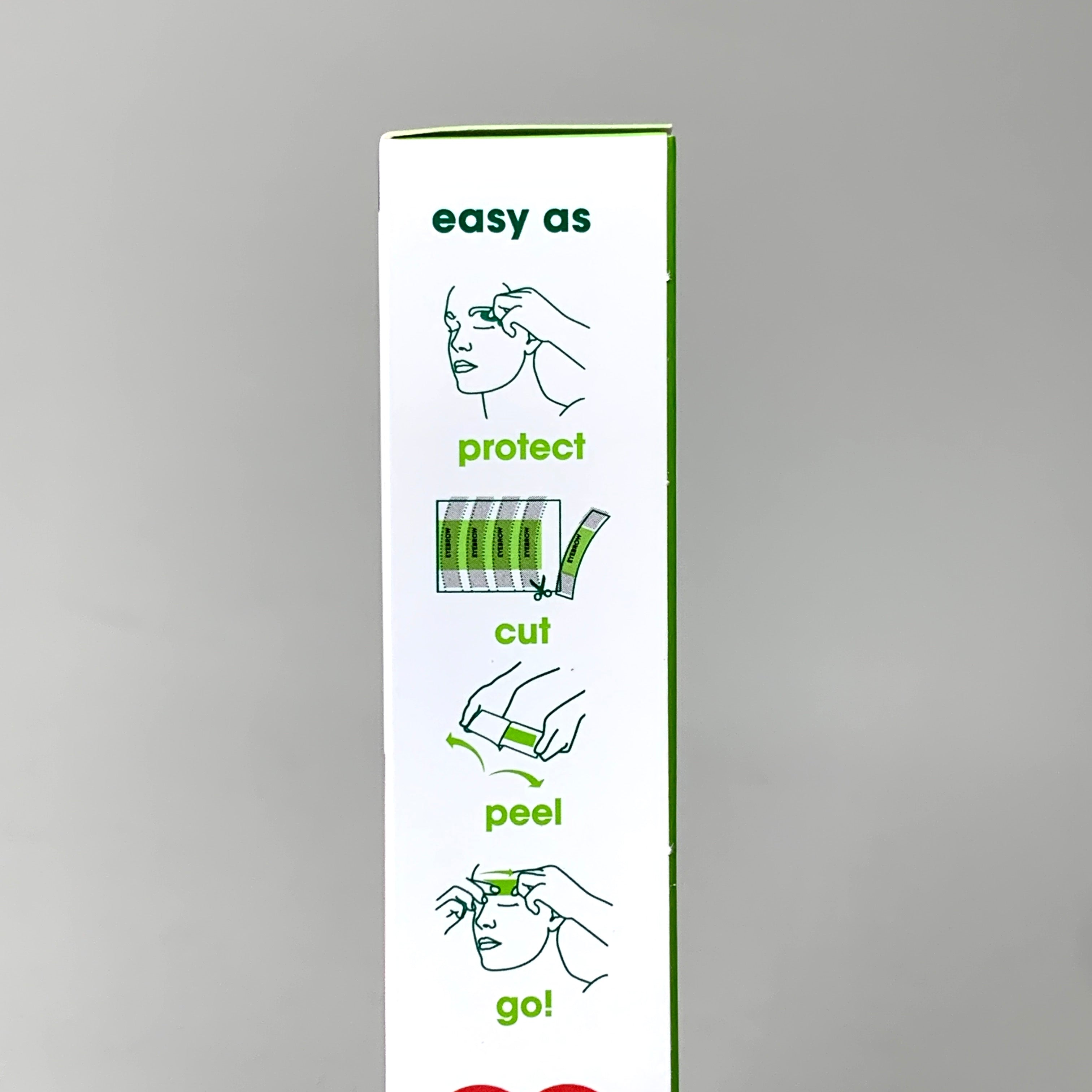 NADS 3 PK Eyebrow Wax Strips 6 Strips 6525EN06