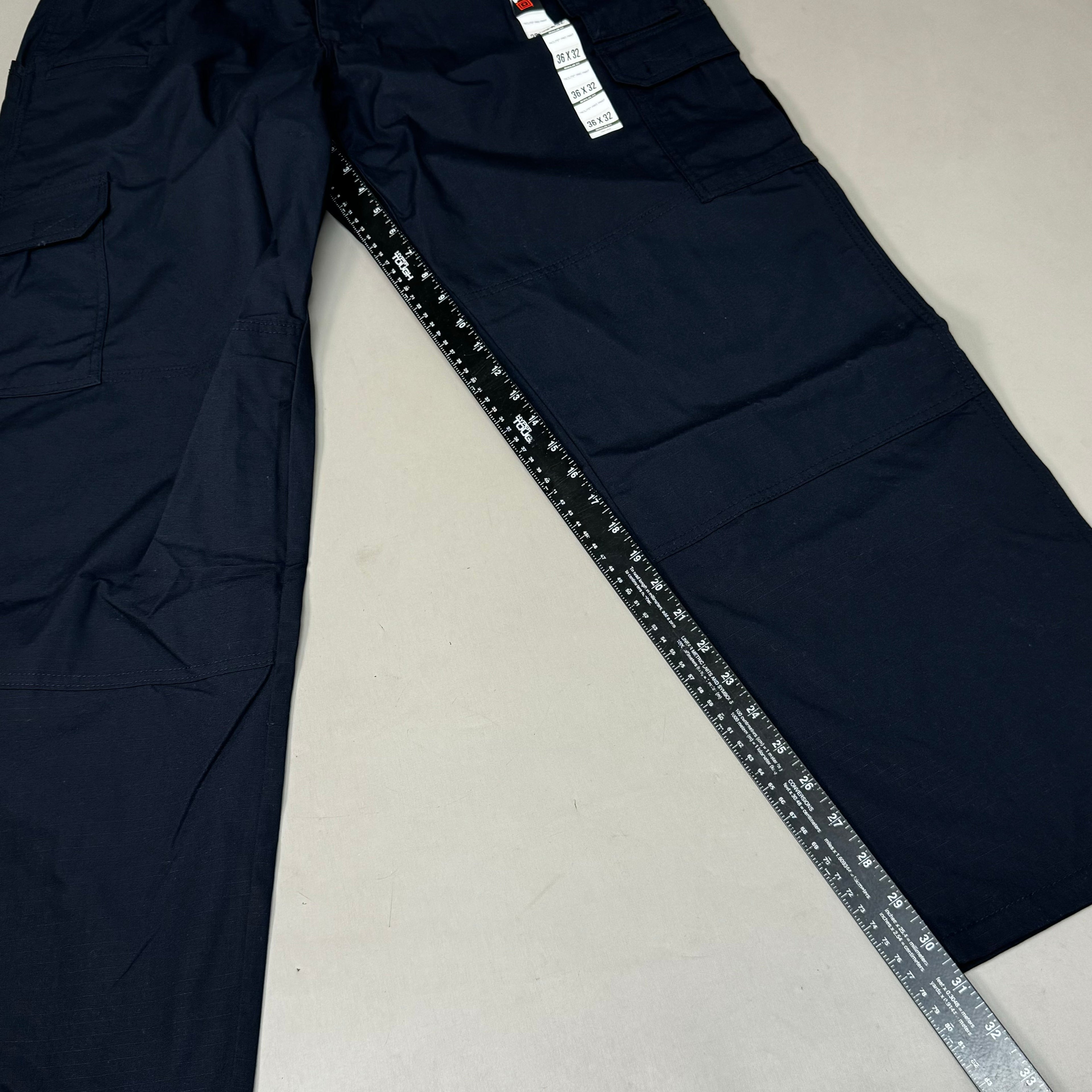 5.11 TACTICAL Men's Tactlite Pro Ripstop Pant Sz- 36"W x 32"I Dark navy 74273