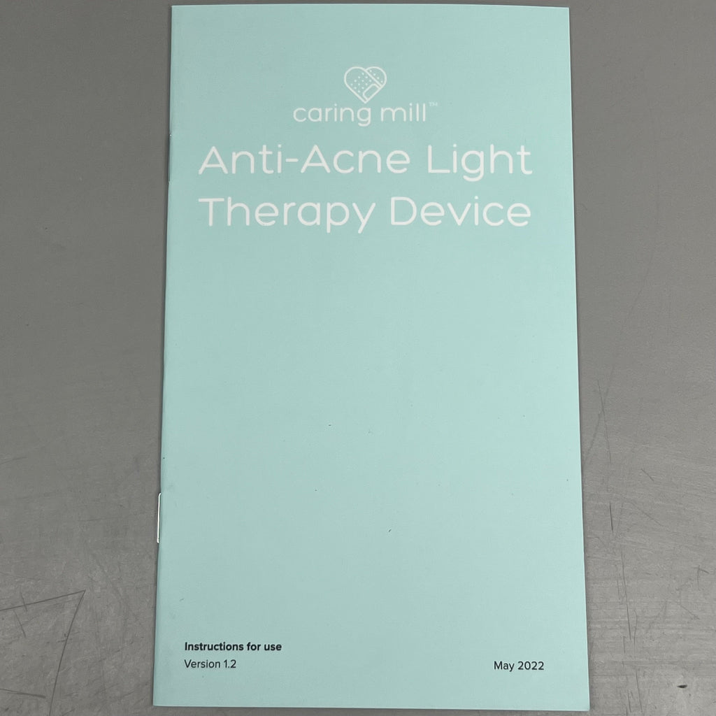 CARING MILL Anti-Acne Blue Light Therapy Device For Breakouts White 5985