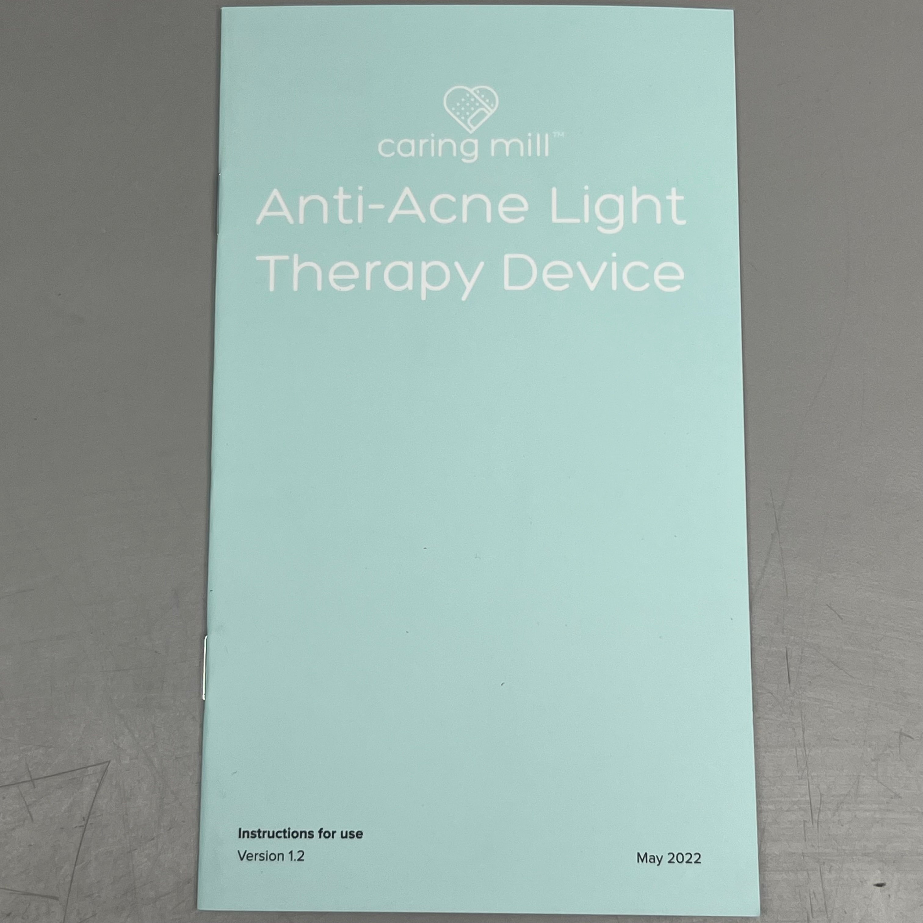 CARING MILL Anti-Acne Blue Light Therapy Device For Breakouts White 5985