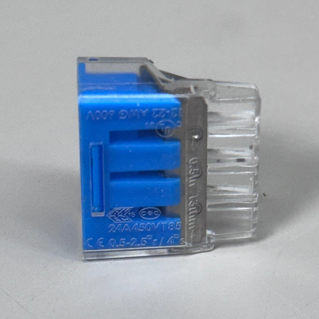 TE CONNECTIVITY (480 PACK) Push Grip Connector 4 Wire Port 12-22 AWG 2388553-4