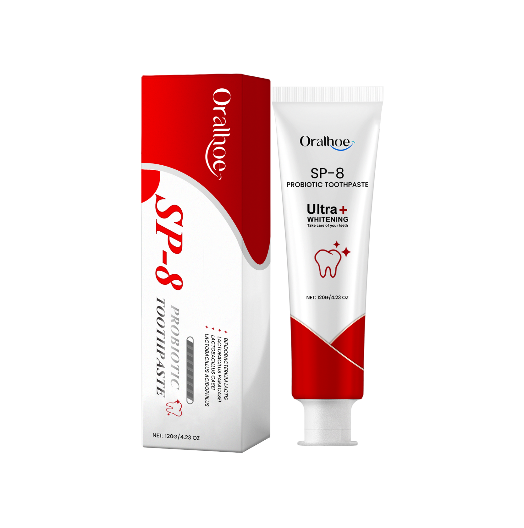 Oralhoe Probiotics Brightening Mint Toothpaste Fresh Breath Clean Beautiful Teeth Care For Teeth Oral Care