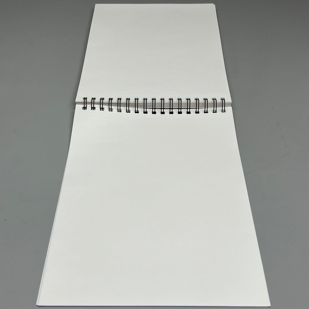FABRIANO (5 PACK) I264 Sketch Paper Pads 9" x 12" ITALY 100 Sheets (500 TOTAL) White