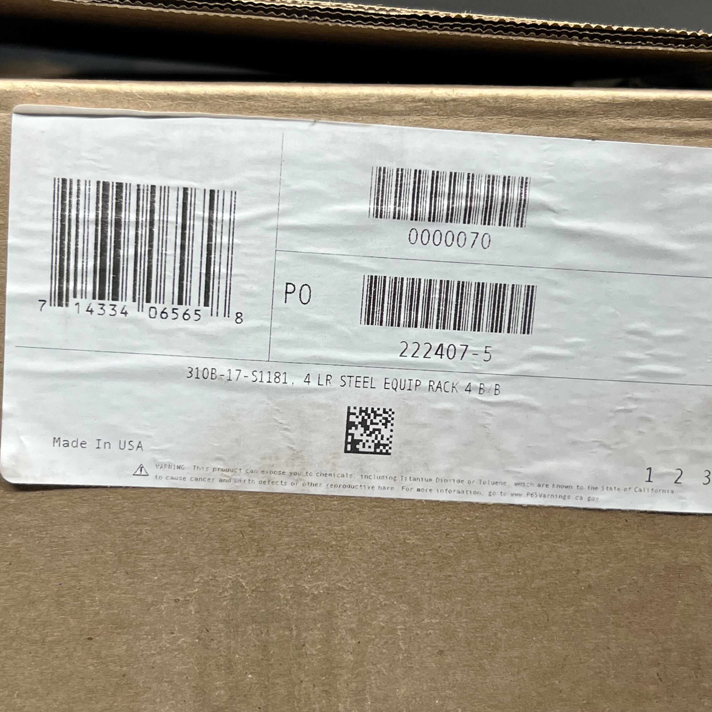 IMPERIAL Steel Equipment Rack 21.25"x15.5"x12.5" Red 310B-17-S1181