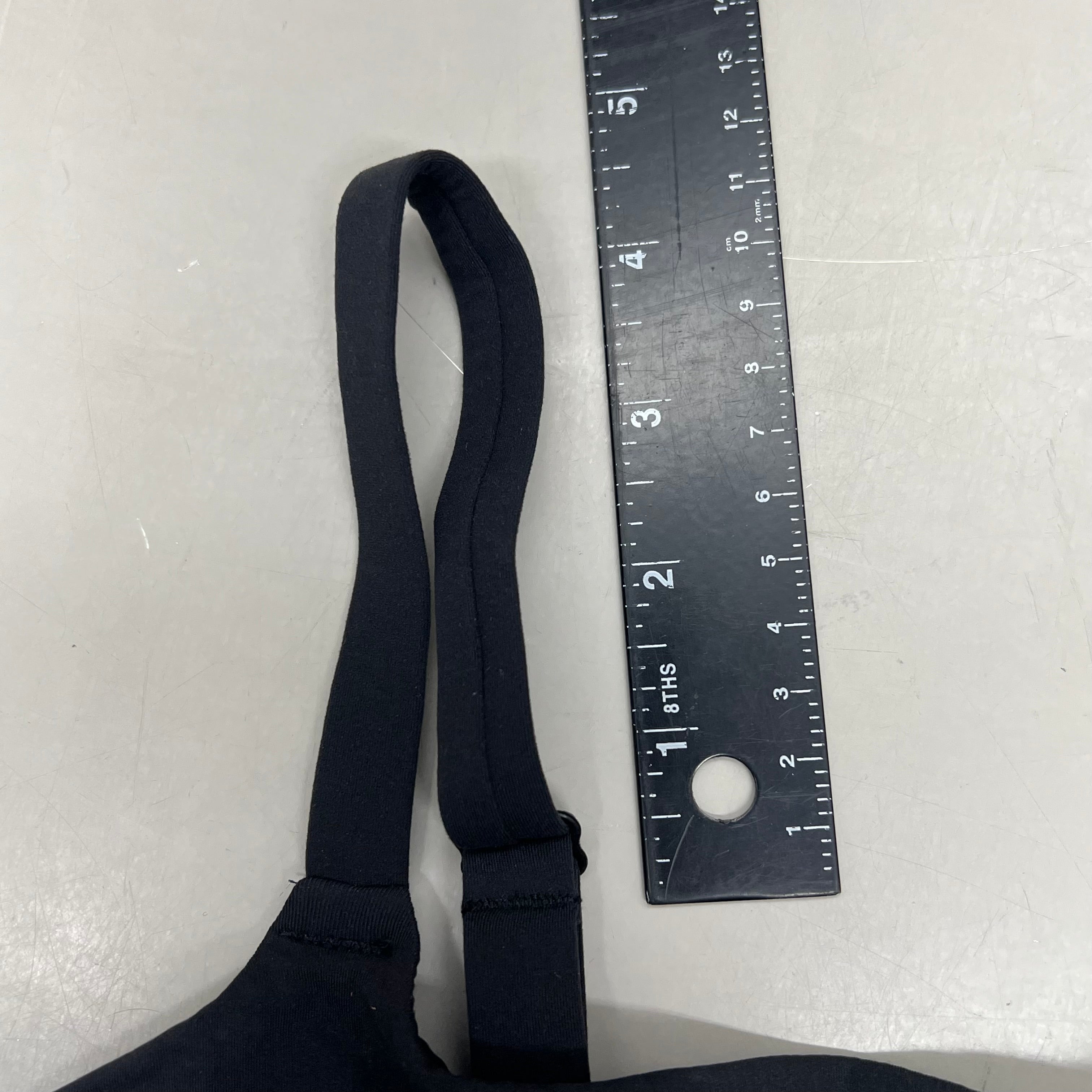 SKIMS Buttery Soft Fits Everybody Scoop Bralette Women's Sz 2X Onyx BR-SCN-2025