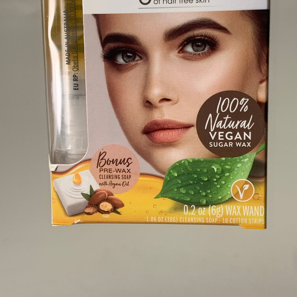 NADS 3 PK Natural Precision Eyebrow Wand Waxing Kit 0.2oz 6877EN06