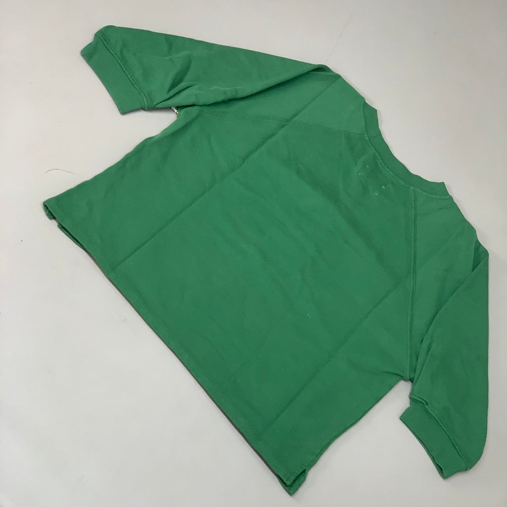 ETICA Fleur Raglan Sweat Top W/ Pintuck Sleeve Juniper Size Medium EW174412